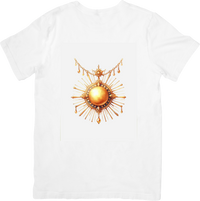 Thumbnail for Golden Celestial Sun T-Shirt | Ornate Mystic Sunburst Graphic Tee | Boho Spiritual Gift