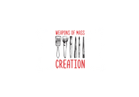 Thumbnail for Weapons Of Mass Creation Throw Pillow | Artist Paintbrush Decorative Pillow | Painter Art Gift